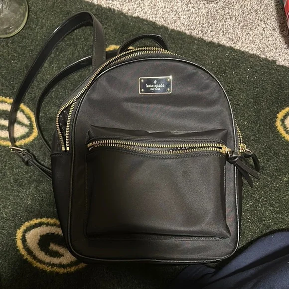 kate spade | Bags | Kate Spade Black Mini Backpack | Poshmark display picture 1